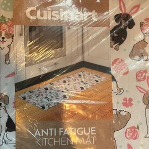 Cuisinart Colorful easter Dog Pattern Kitchen Mat